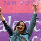 La ministra de Derechos Sociales y secretaria general de Podemos, Ione Belarra.