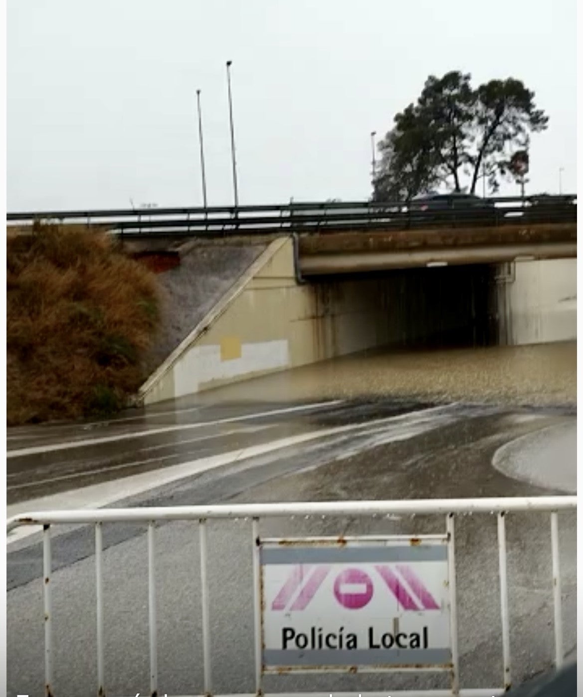 La Policía Local de Elche advierte de los peligros del agua embalsada y la lluvia intensa La Policía Local de Elche advierte de los peligros del agua embalsada y la lluvia intensa