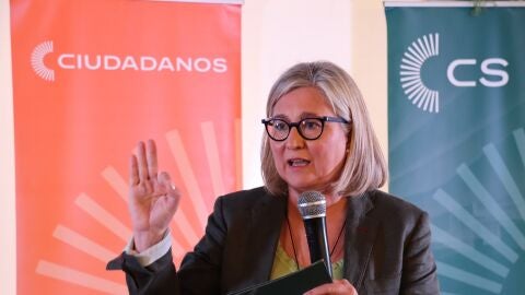 Mamen Peris, candidata de Ciudadanos a la Presidencia de la Generalitat Valenciana.