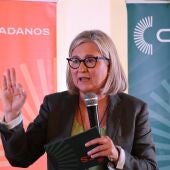 Mamen Peris, candidata de Ciudadanos a la Presidencia de la Generalitat Valenciana.