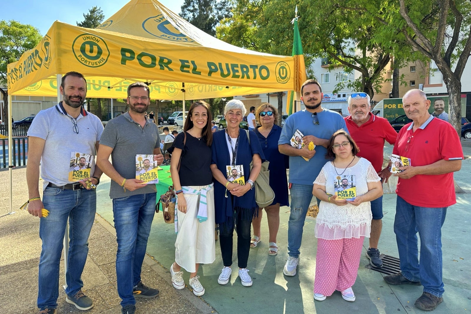 Unión Portuense "vuelve a los barrios de El Puerto" con sensaciones "de éxito" el 28M Unión Portuense "vuelve a los barrios de El Puerto" con sensaciones "de éxito" el 28M