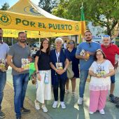Una mesa informativa en El Puerto de Santa María