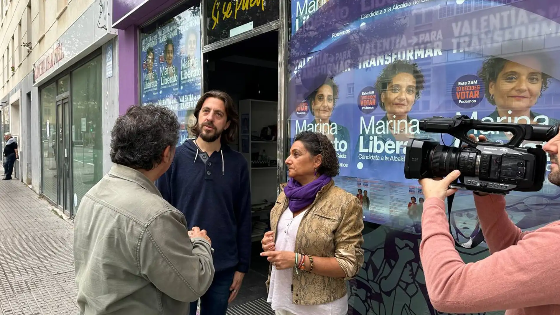 Marina Liberato, candidata de Podemos Cádiz