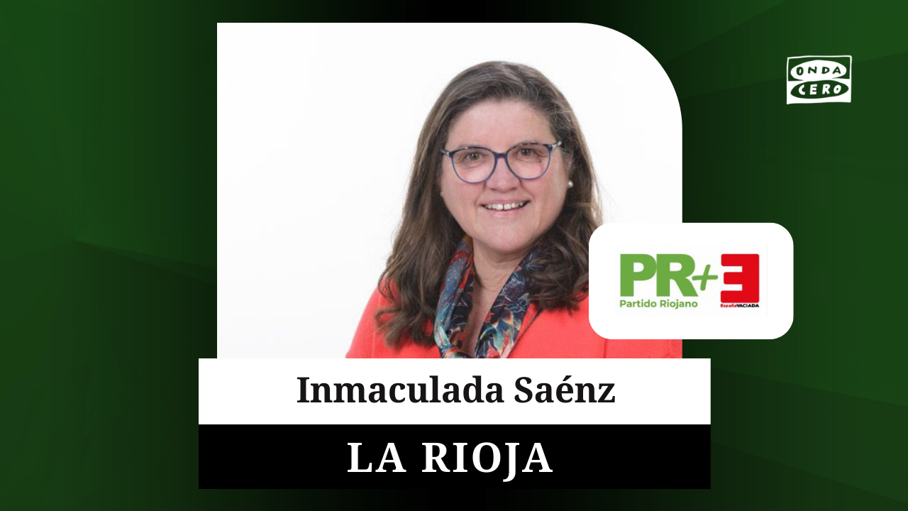 Inmaculada Sáenz, coordinadora general de España Vaciada, aspira a entrar en el Parlamento de La Rioja en coalición con el PR+ Inmaculada Sáenz, coordinadora general de España Vaciada, aspira a entrar en el Parlamento de La Rioja en coalición con el PR+