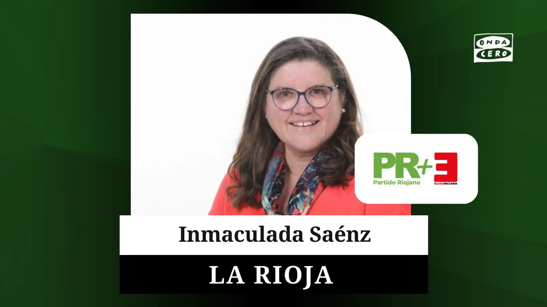 Inmaculada Sáenz, coordinadora general de España Vaciada, aspira a entrar en el Parlamento de La Rioja en coalición con el PR+