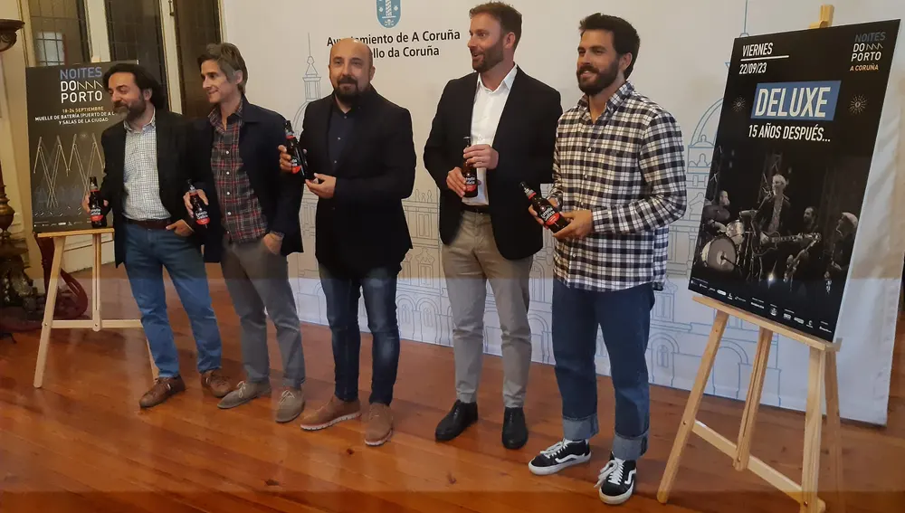 José Carlos Giménez, Héctor César, Lage Tuñas, Gonzalo Trenor, Juan Rivera. 