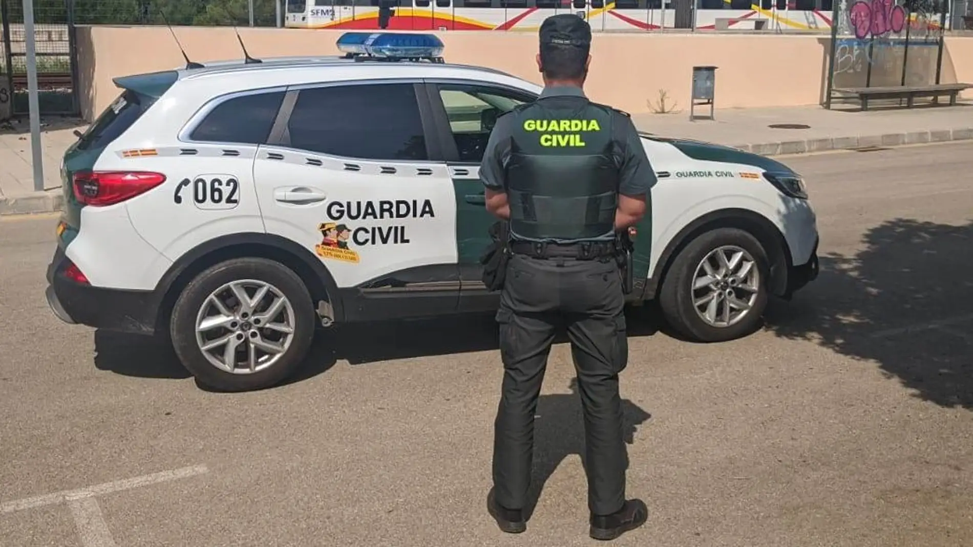 Agente de la Guardia Civil en Baleares