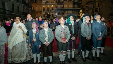 Delegaci&oacute;n infantil masculina Fallas Algemes&iacute;