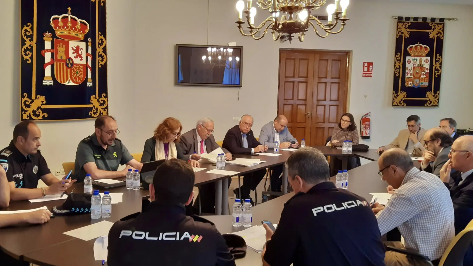Reunión de la Junta Provincial de Seguridad de Ciudad Real