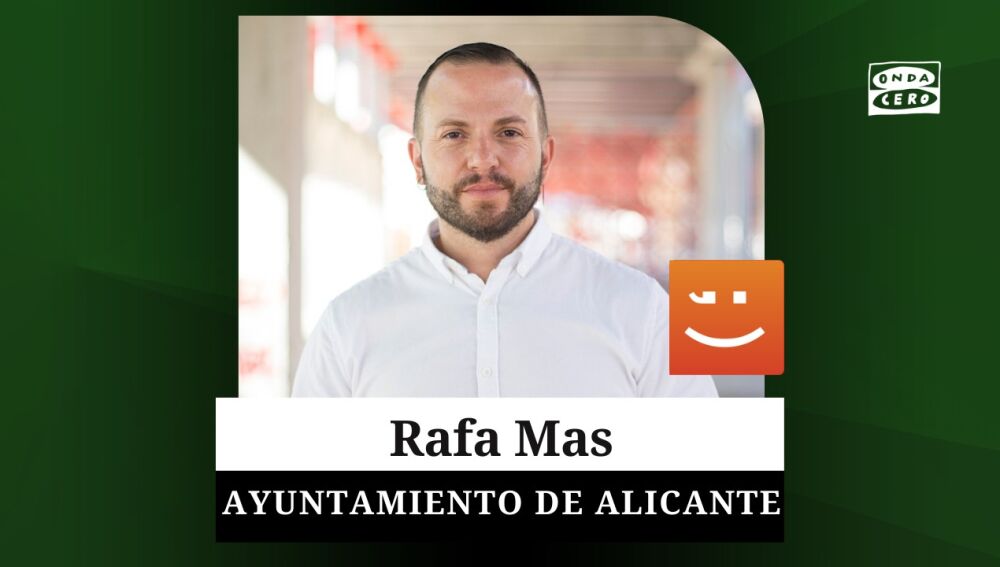 Rafa Mas, candidato por Compromís en Alicante