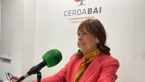 Uxue Barkos Candidata a la presidencia de Navarra por Geroa Bai
