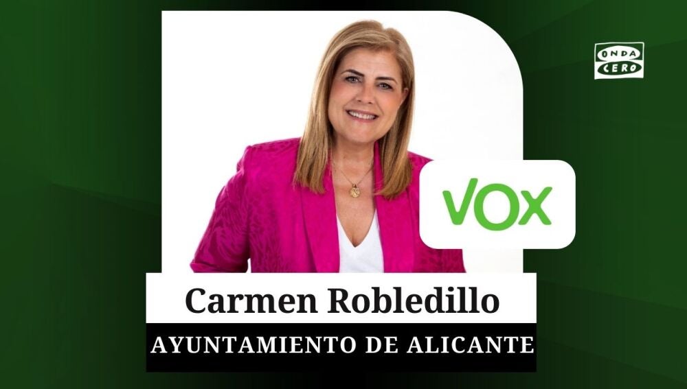 Carmen Robledillo, candidata de Voz a la alcaldía de Alicante