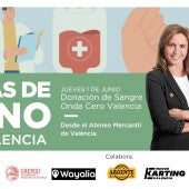 Más de Uno Valencia desde la donación de sangre de Onda Cero