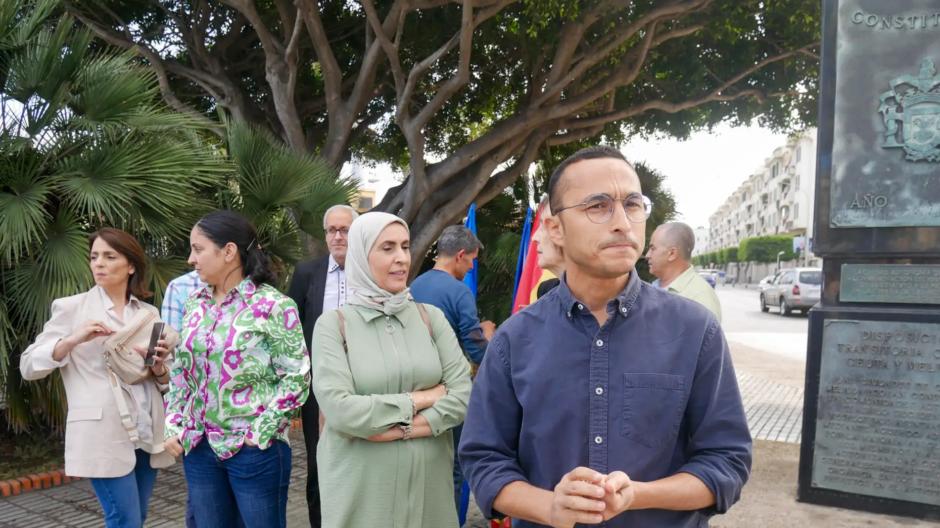 Imagen del consejero y candidato número 3 de Coalición por Melilla, Mohamed Ahmed Al-lal.