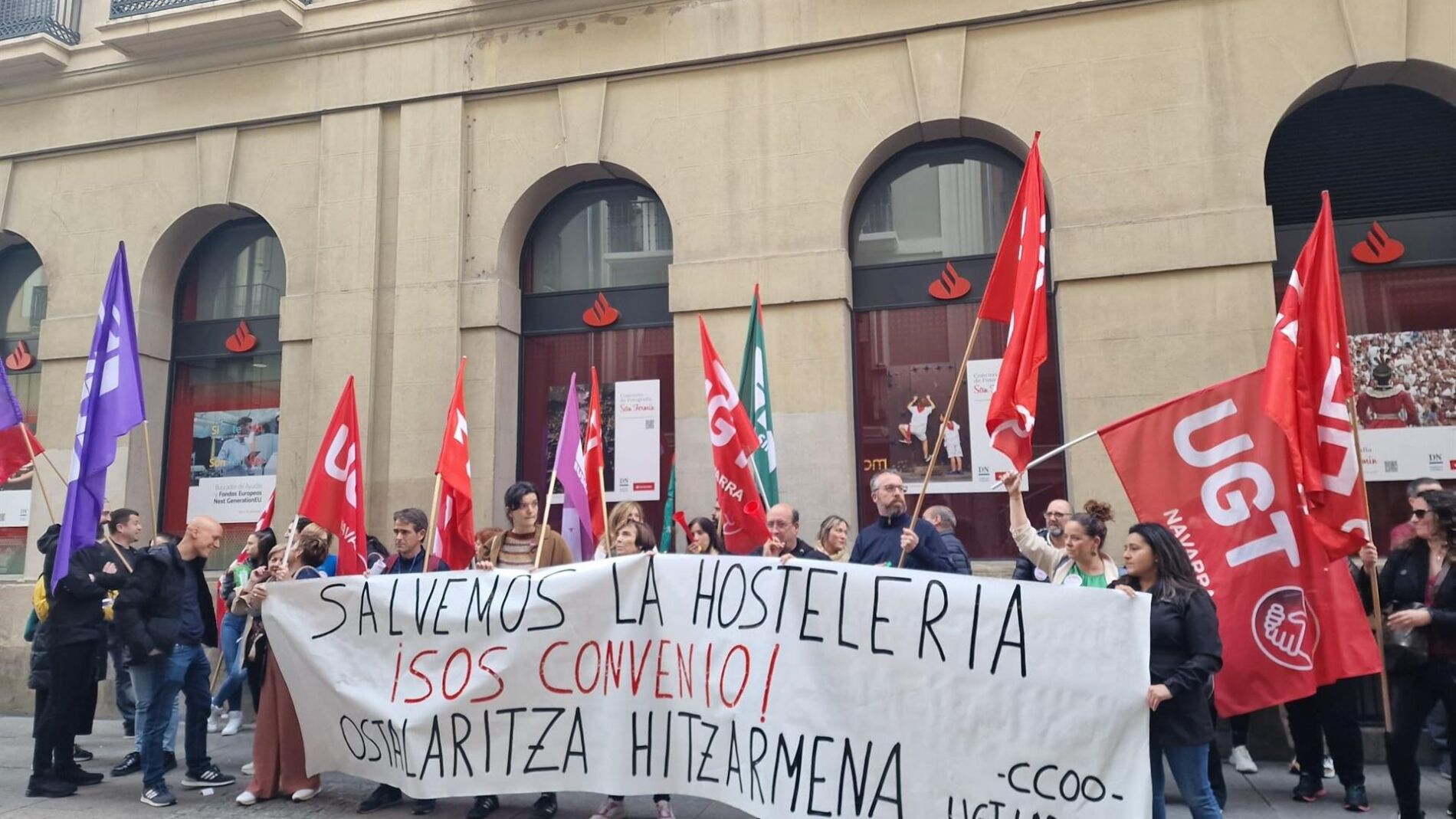 Los Trabajadores De La Hostelería Navarra Amenazan Con Una Huelga En ...