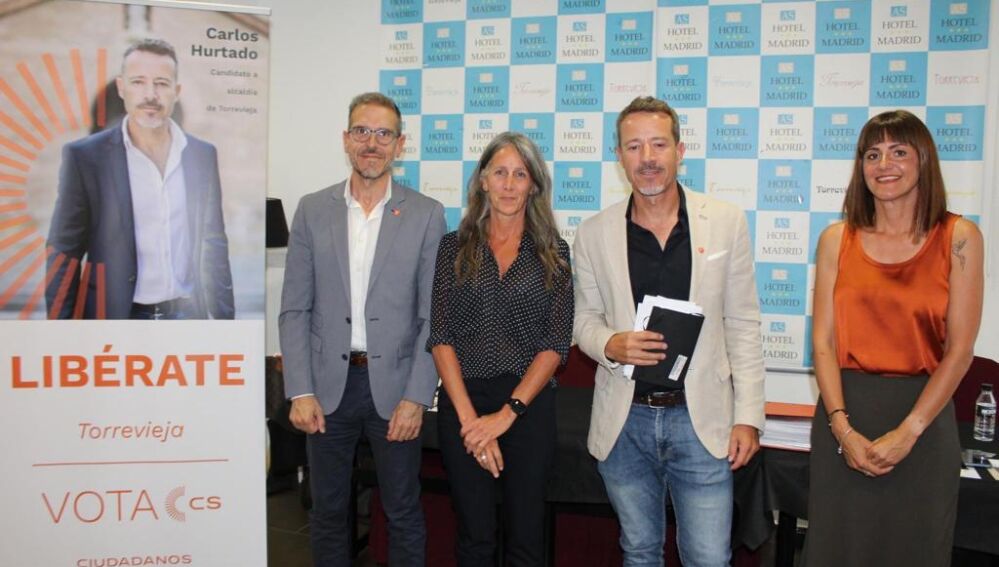 Presentación de la candidatura de Cs Torrevieja en el Hotel Madrid