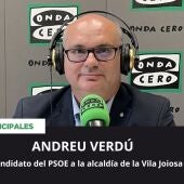 Andreu Verdú, candidato socialista a la alcaldía de la Vila Joiosa.