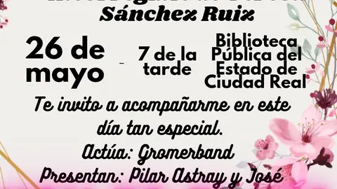 Presentación Poemario "Incorregible" de Teresa Sánchez Presentación Poemario "Incorregible" de Teresa Sánchez