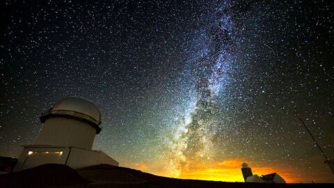 Vía Láctea desde el Observatorio Astrofísico de Javalambre