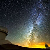 Vía Láctea desde el Observatorio Astrofísico de Javalambre