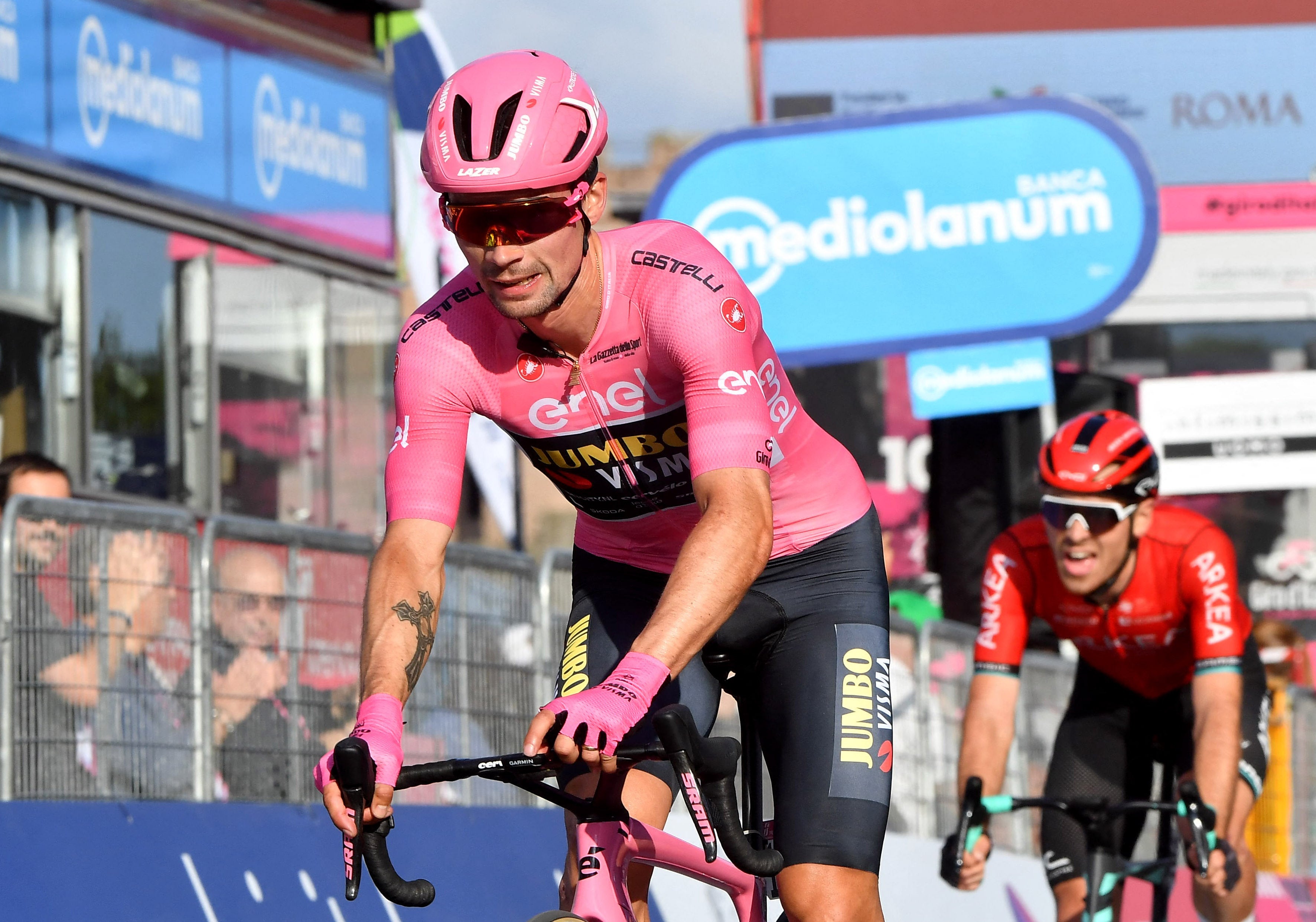 Primoz Roglic, ganador del Giro de Italia Primoz Roglic, ganador del Giro de Italia