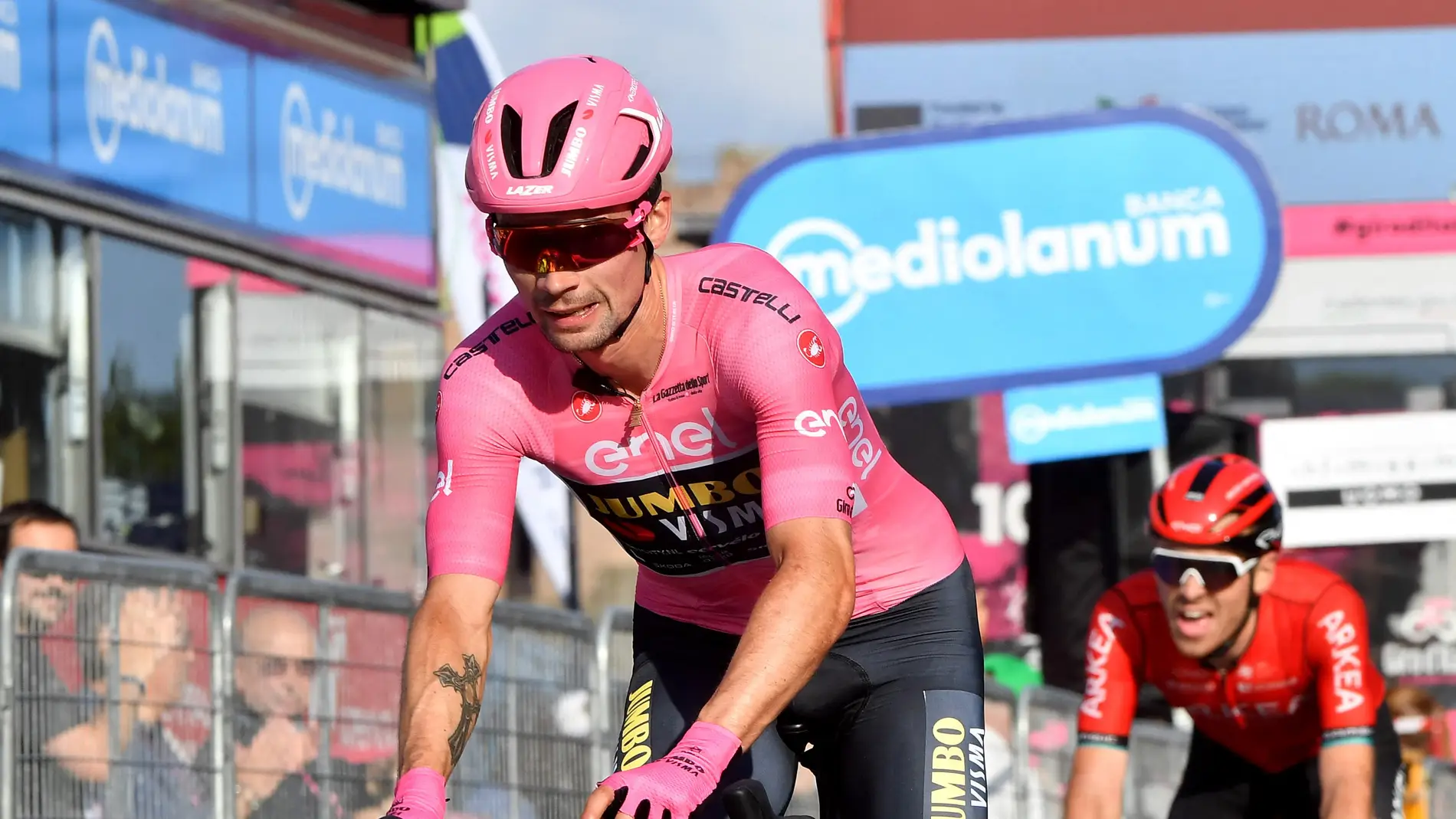 Primoz Roglic, ganador del Giro de Italia
