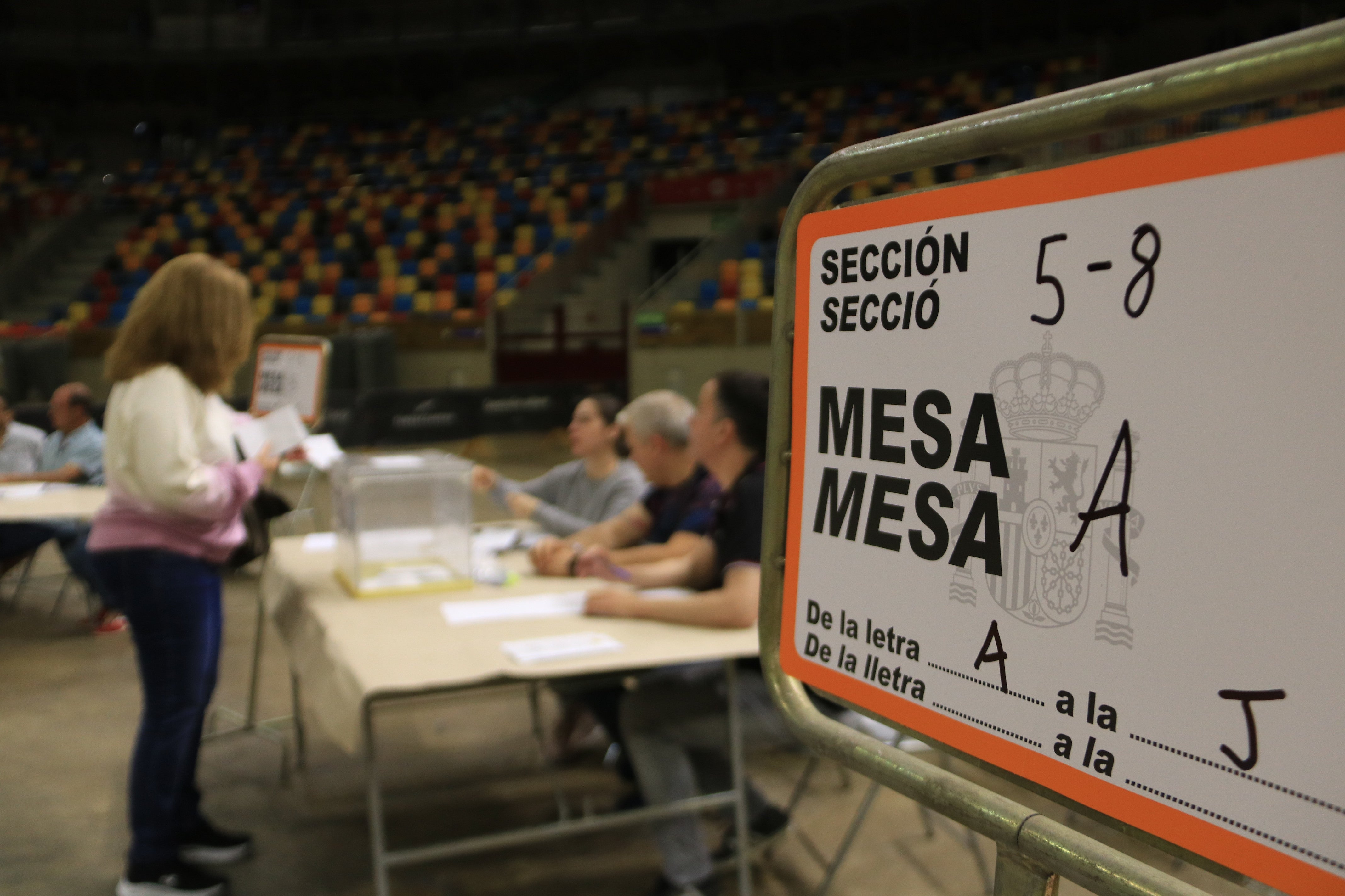 La participació a les dues del migdia baixa 3 punts i mig respecte el 2019 La participació a les dues del migdia baixa 3 punts i mig respecte el 2019