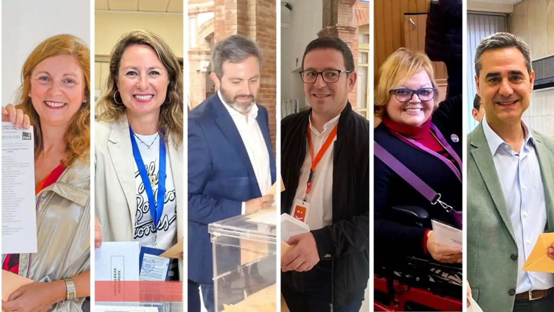 Los alcaldables de Castelló ejercen el derecho a voto 