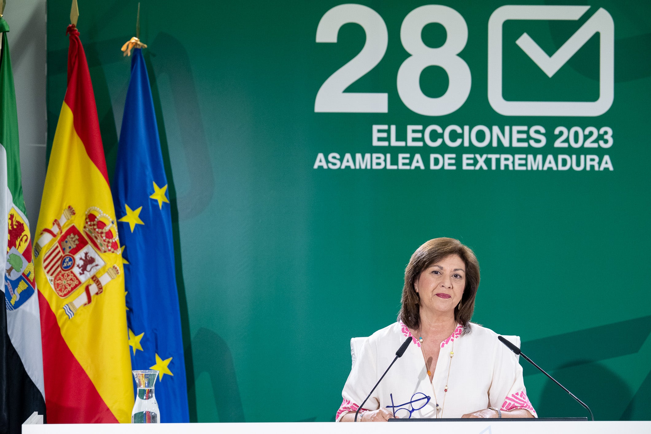 A las 14h la participación en Extremadura se sitúa 2,8 puntos por encima de la del 2019 a esa misma hora A las 14h la participación en Extremadura se sitúa 2,8 puntos por encima de la del 2019 a esa misma hora