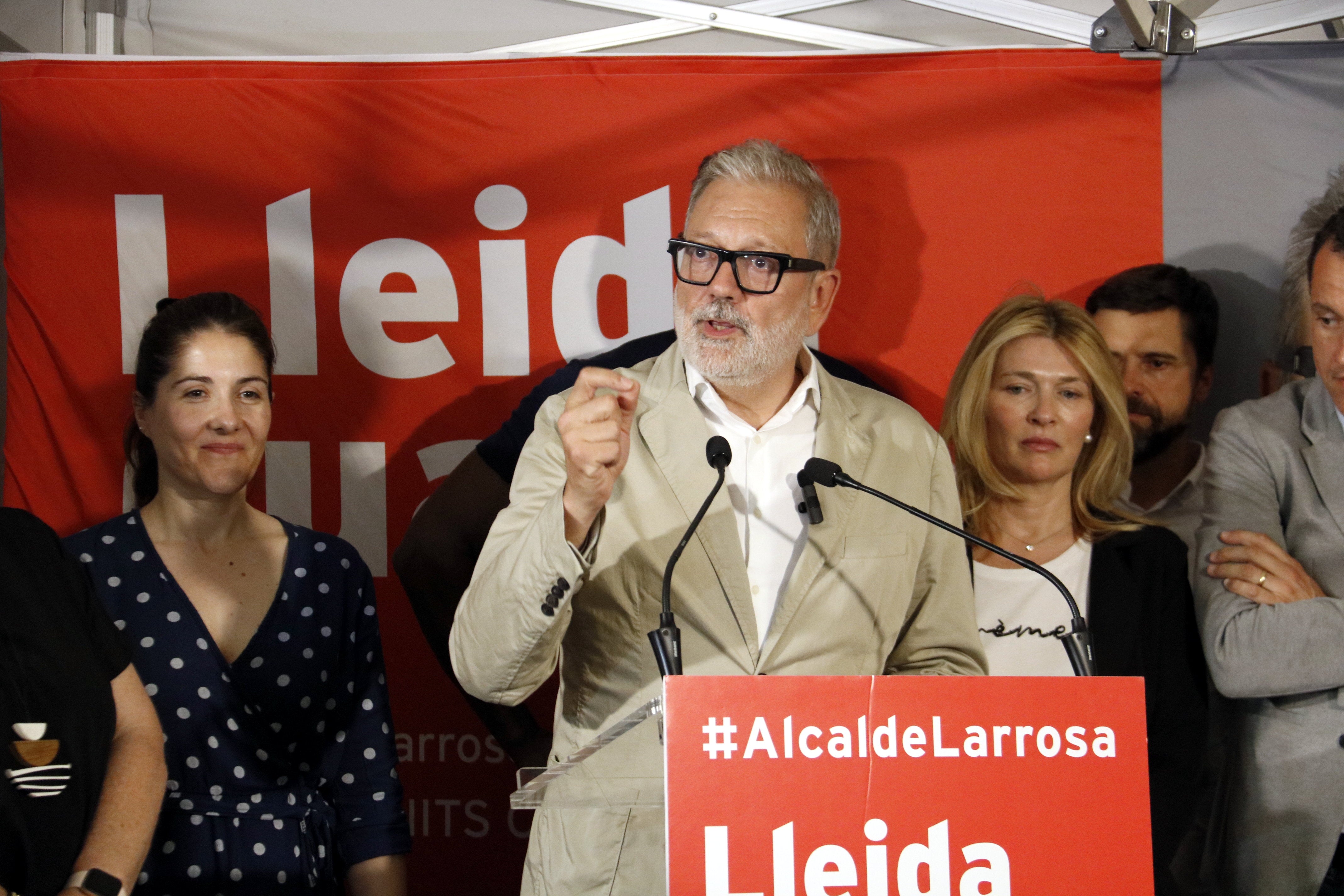 El Partit Socialista de Fèlix Larrosa guanya les eleccions a Lleida i el Partit Popular és la segona força a la Paeria El Partit Socialista de Fèlix Larrosa guanya les eleccions a Lleida i el Partit Popular és la segona força a la Paeria