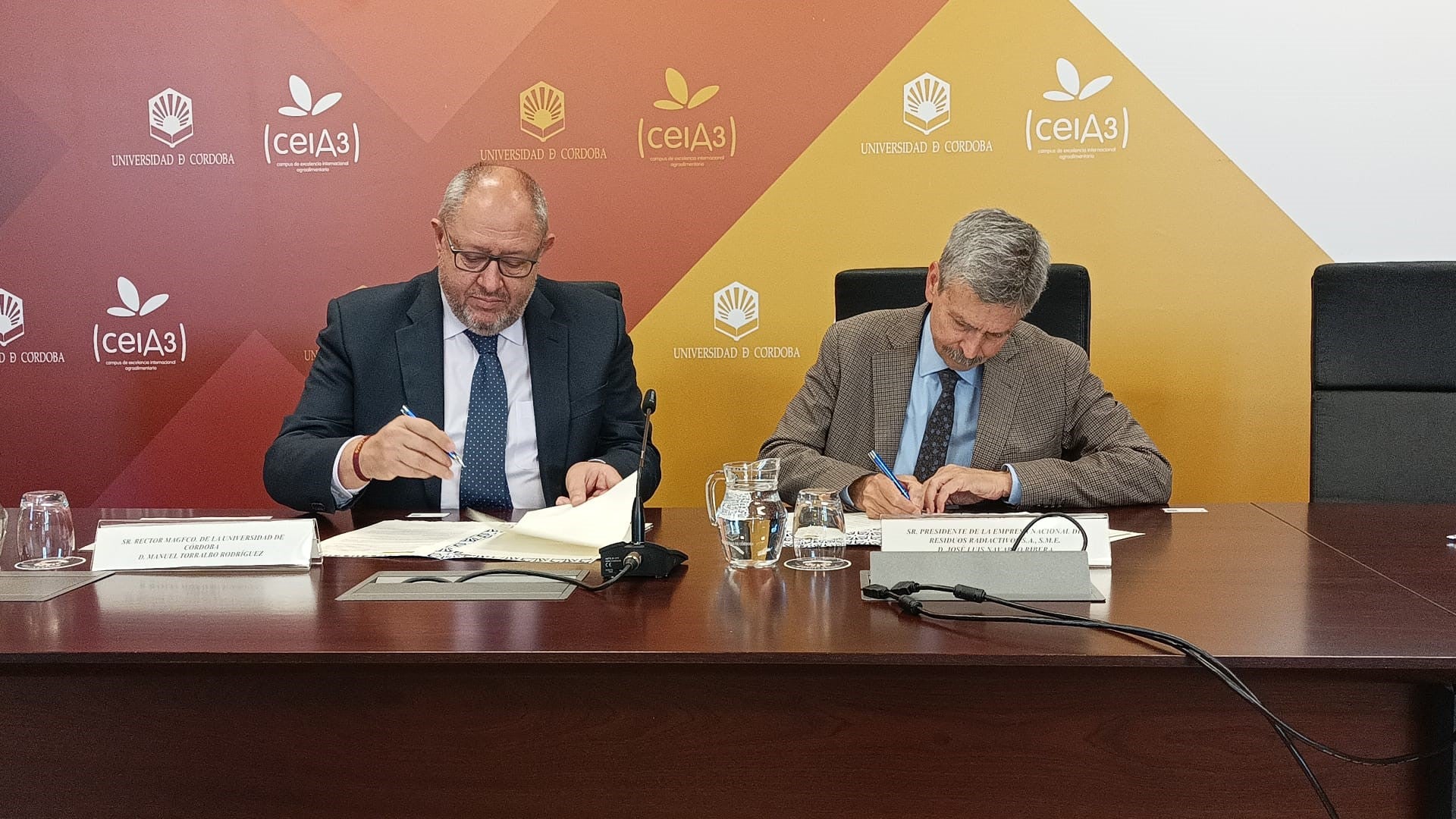 Enresa y la Universidad de Córdoba renuevan su Cátedra de Medio Ambiente Enresa y la Universidad de Córdoba renuevan su Cátedra de Medio Ambiente
