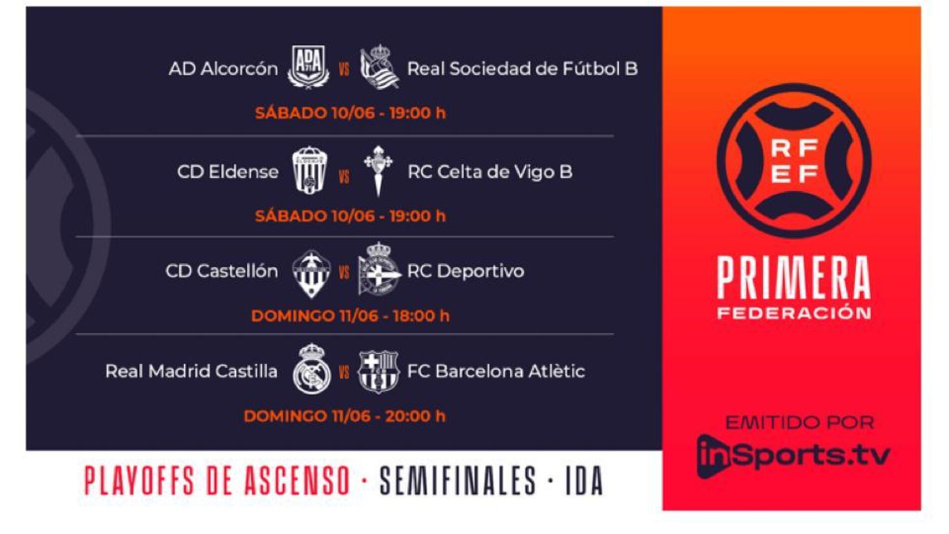 Confirmados Los Horarios Para La Ida Y Vuelta Del Playoff Entre Eldense ...