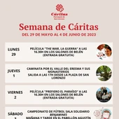 Semana de la caridad, Cáritas Segovia Semana de la caridad, Cáritas Segovia