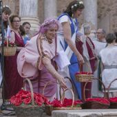 Los mayores en 'La Rosaliae' y 'La Matronalia' protagonizan Emerita Lvdica este jueves festivo en Mérida