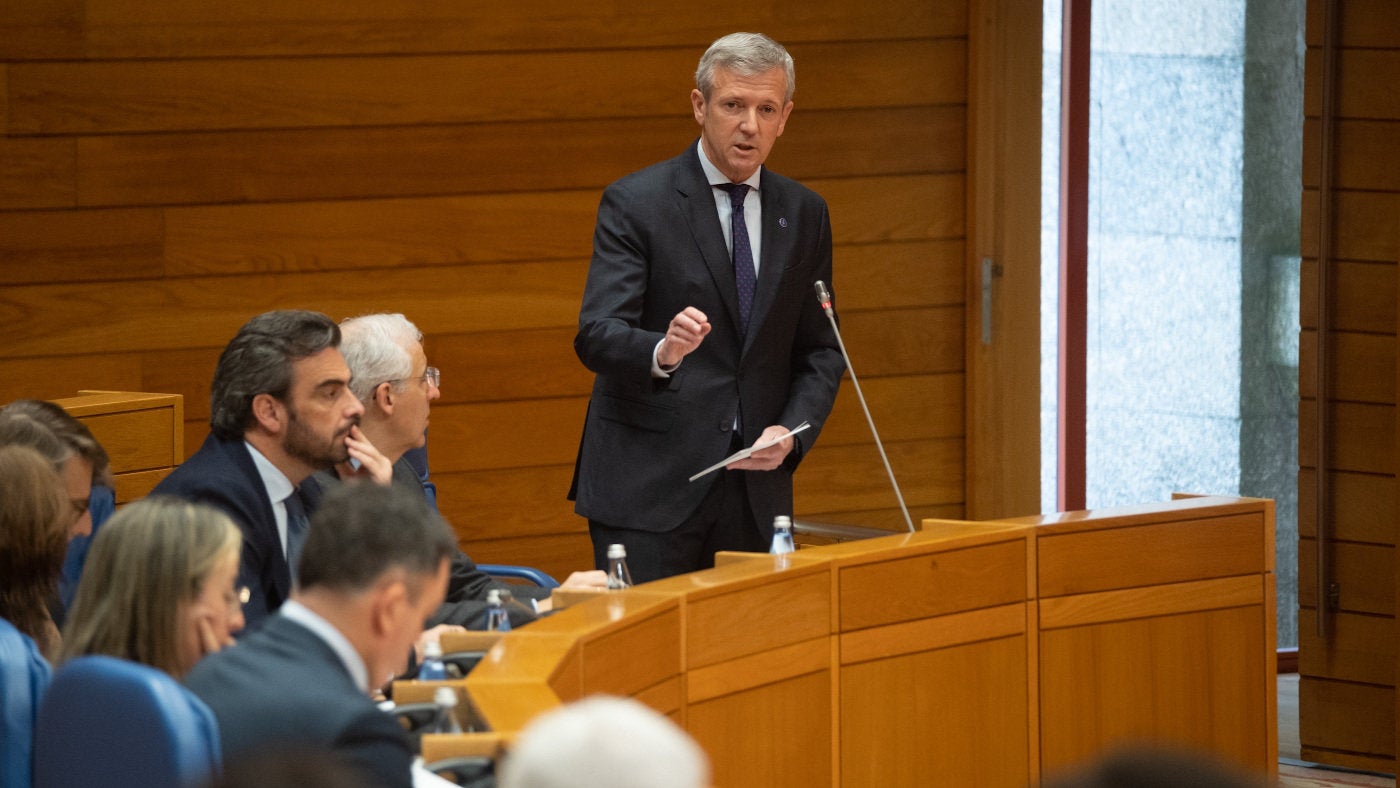 Rueda insta al BNG a sacar a Jácome votando a Cabezas y asegura que será exigente con Feijóo Rueda insta al BNG a sacar a Jácome votando a Cabezas y asegura que será exigente con Feijóo