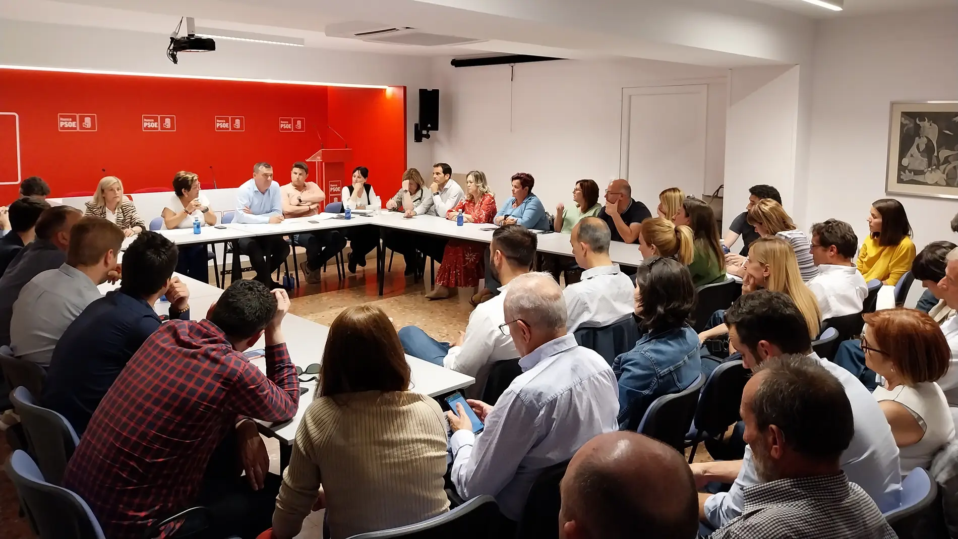 El PSOE Alto Aragón celebró su Comisión Ejecutiva Provincial.