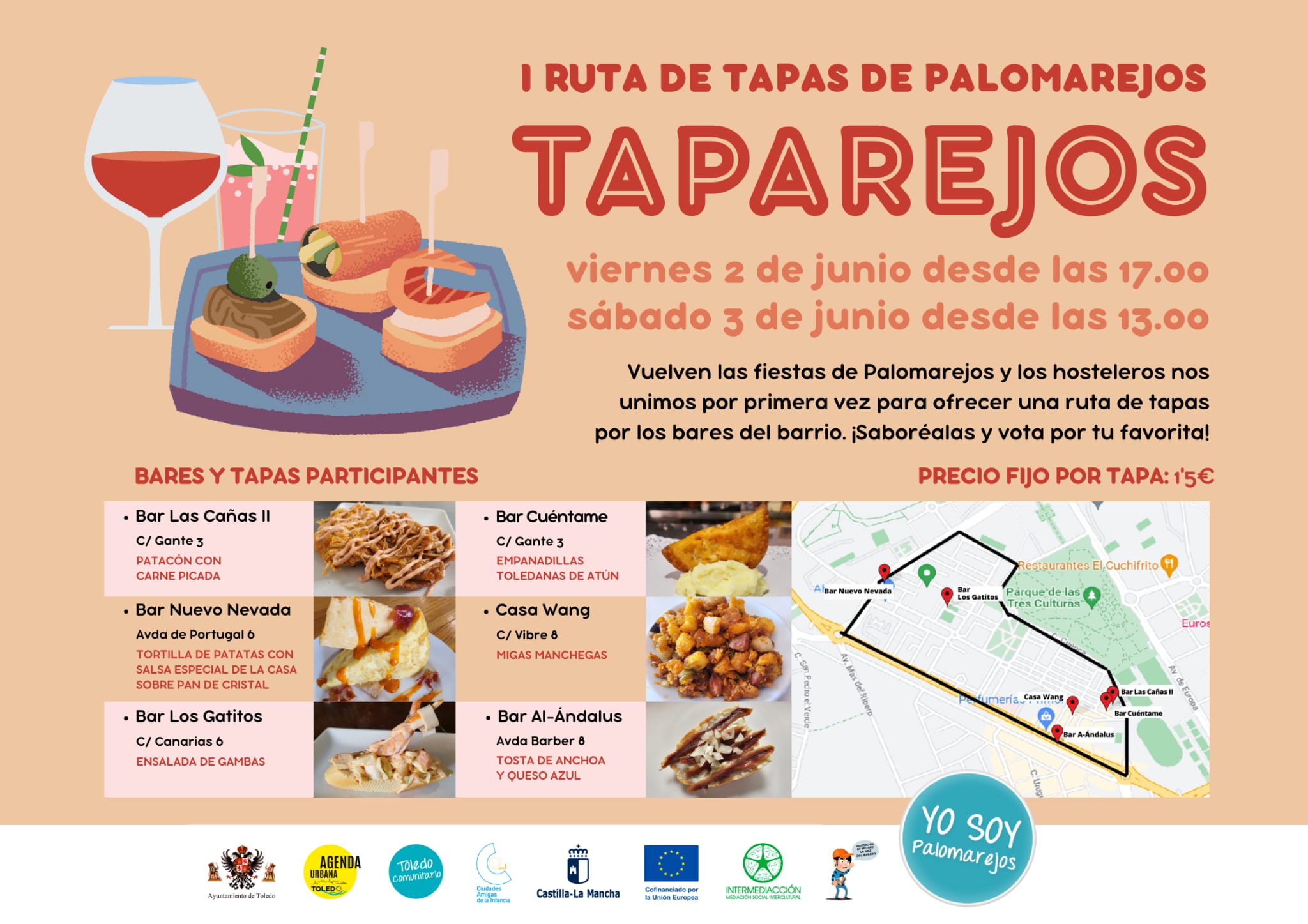 El proyecto comunitario ‘Yo soy Palomarejos’ de Toledo se suma a las fiestas del barrio El proyecto comunitario ‘Yo soy Palomarejos’ de Toledo se suma a las fiestas del barrio