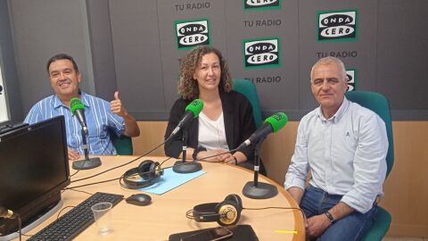 Manuel Rocamora, Diamar Mira y Javier Puebla