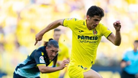 Gerard en acción ante el Cádiz Gerard en acción ante el Cádiz