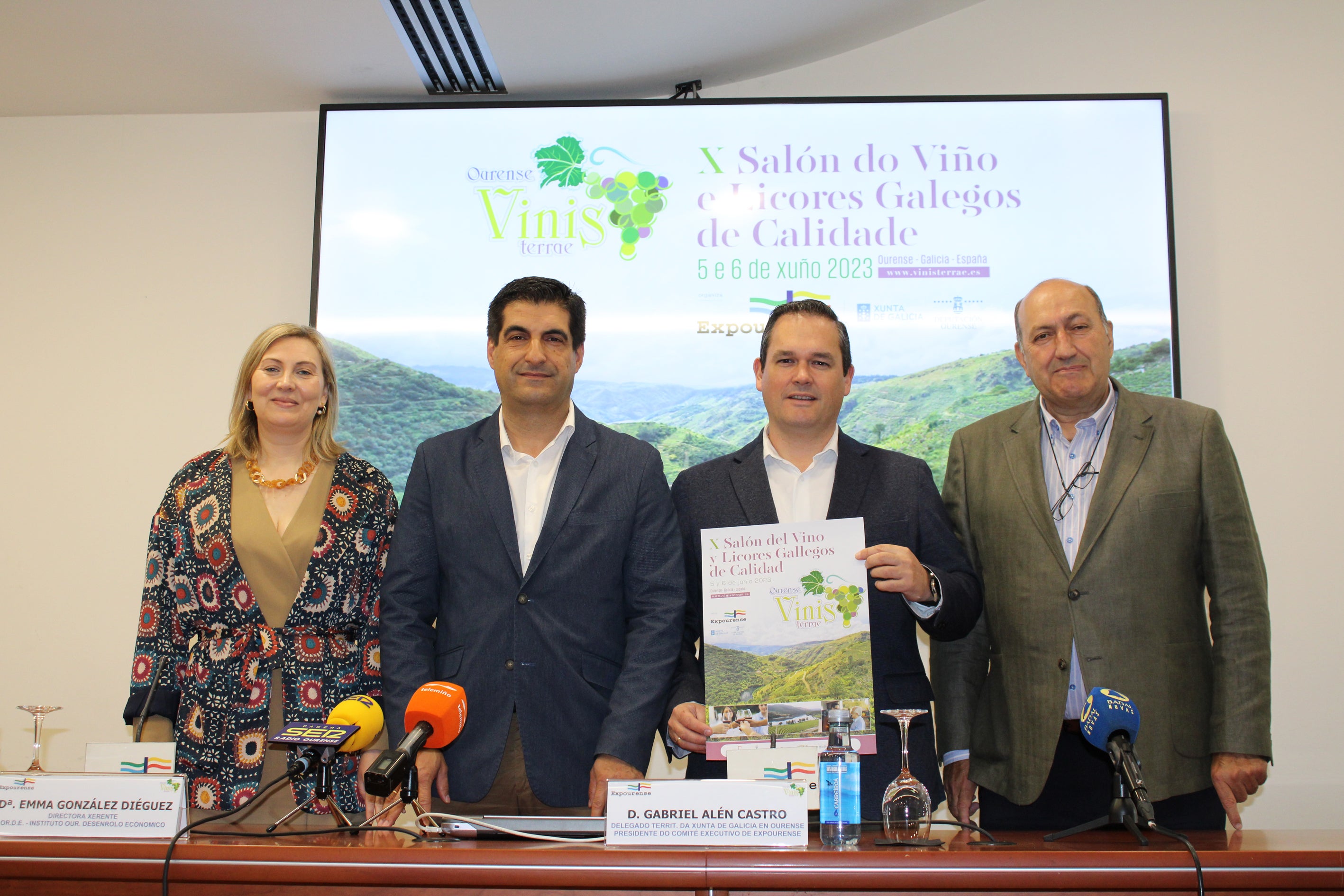 Ourense Vinis Terrae presenta o viño galego de calidade a 23 países Ourense Vinis Terrae presenta o viño galego de calidade a 23 países