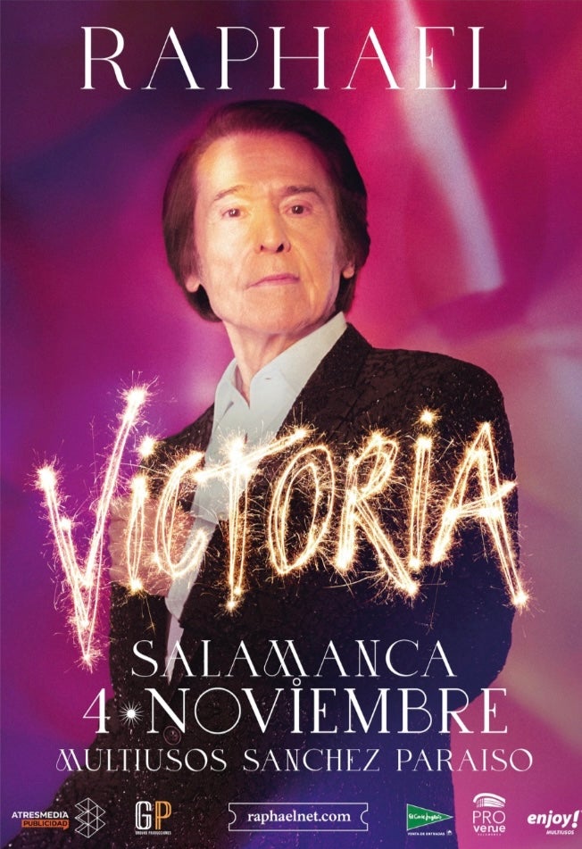 Raphael ,"Gira Victoria" 4 de Noviembre de 2023 Multiusos Sánchez Paraíso Raphael ,"Gira Victoria" 4 de Noviembre de 2023 Multiusos Sánchez Paraíso