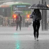 La semana arranca con fuertes chubascos y tormentas con 30 provincias en riesgo