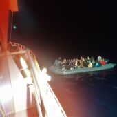 Rescate de migrantes en Lanzarote el 27 de mayo de 2023