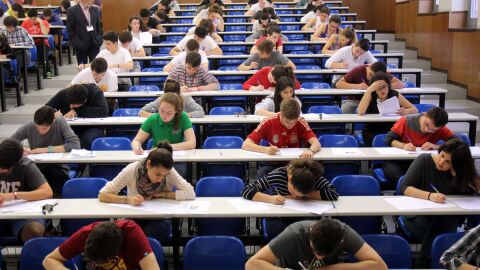 Examen en la Universidad de La Rioja
