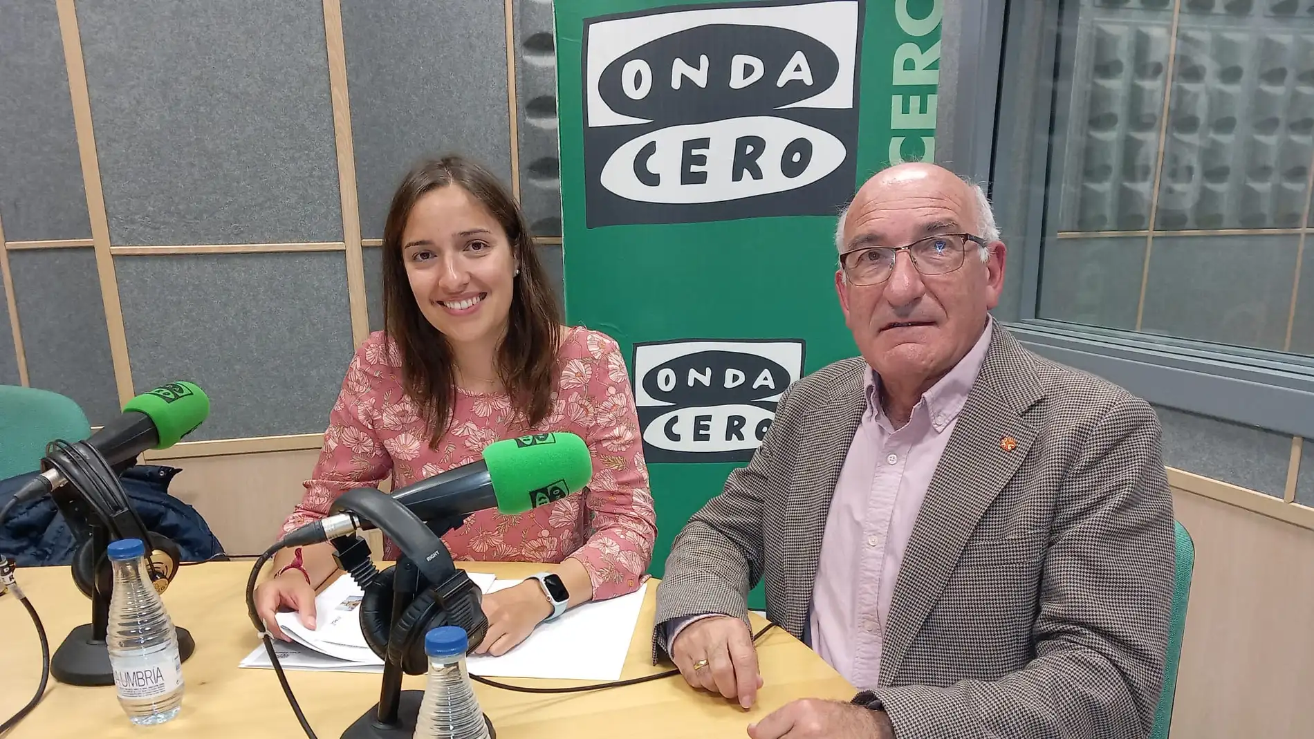 Mª Paz Ramírez y Pedro Bordallo de Cáritas Cuenca