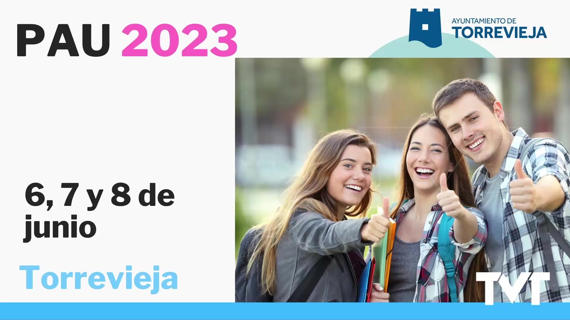 Dispositivo de pruebas de acceso a la universidad en Torrevieja los próximos días 6, 7 y 8 de junio Dispositivo de pruebas de acceso a la universidad en Torrevieja los próximos días 6, 7 y 8 de junio