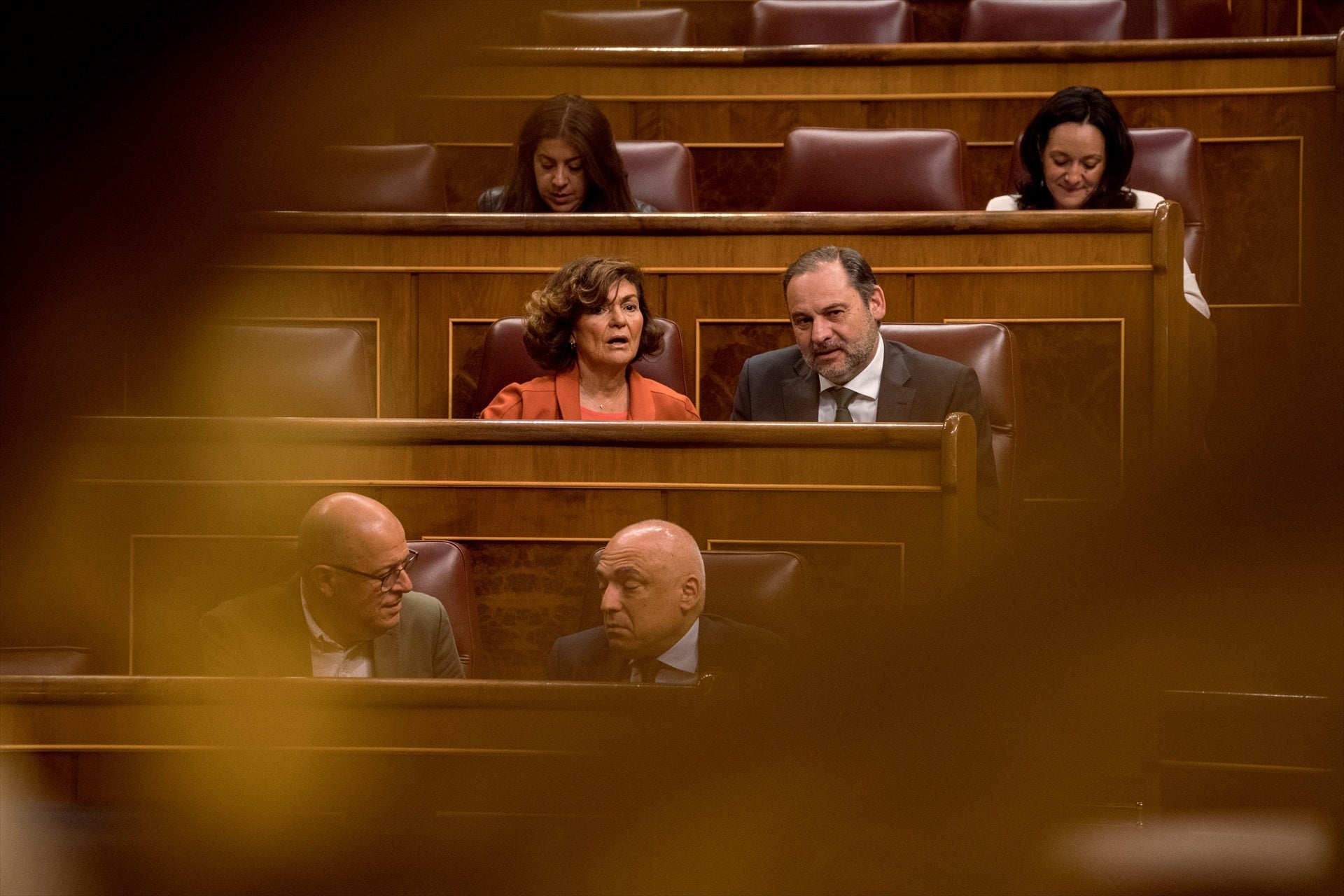 Pedro Sánchez busca devolver a la primera línea a Calvo y a Ábalos de cara al 23J Pedro Sánchez busca devolver a la primera línea a Calvo y a Ábalos de cara al 23J