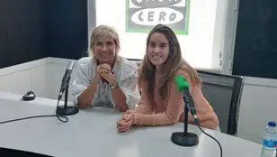 Julia Otero con Ona Carbonell
