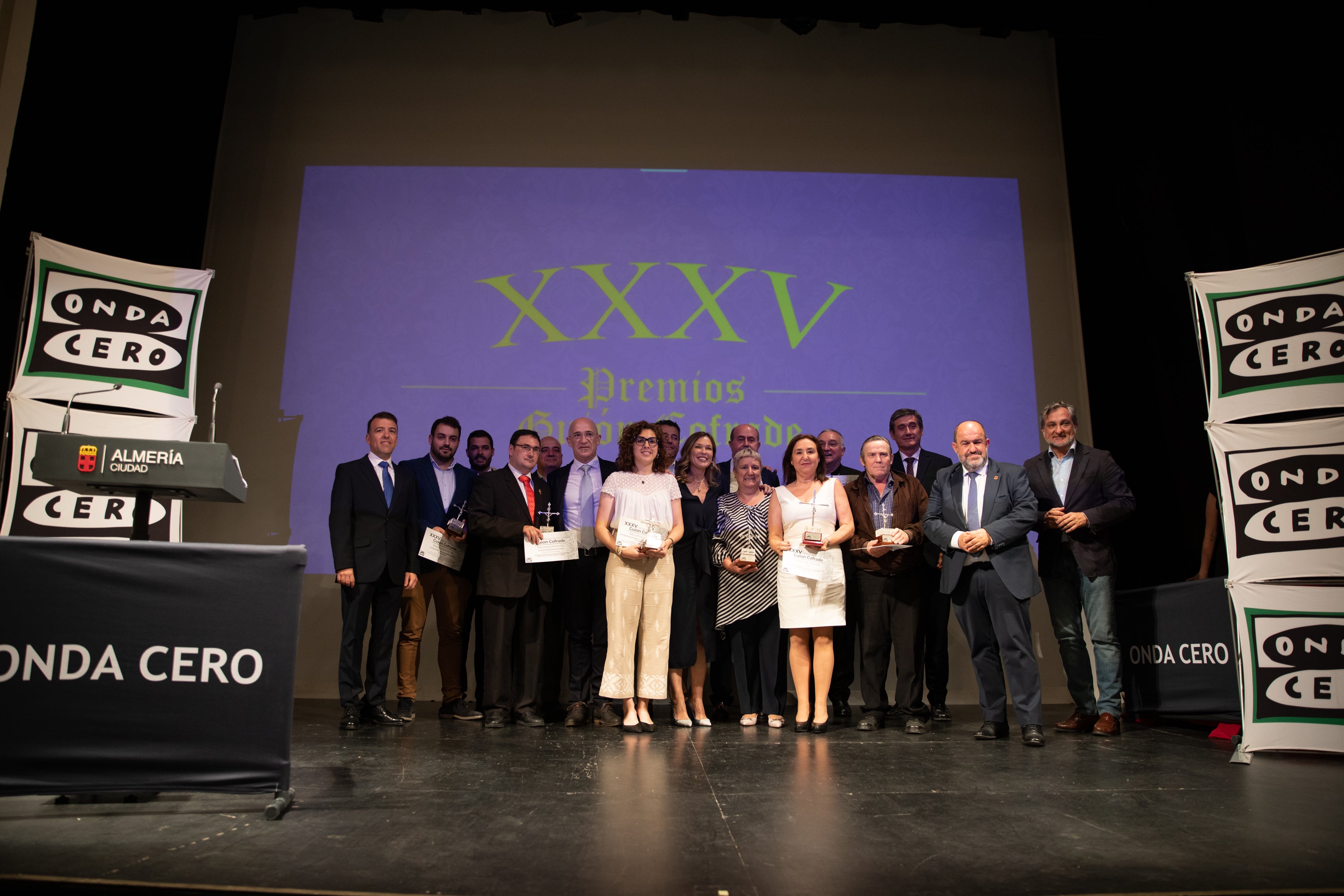 En imágenes: XXXV Premios Guion Cofrade de Onda Cero Almería En imágenes: XXXV Premios Guion Cofrade de Onda Cero Almería