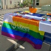 Mesa informativa de Libres LGTBI